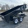 Premier-6x12-Dump-Trailer-Rear-Combo-Gate-Slide-Out-Ramps-Tarp-Kit-3.jpg Premier 6 x 12 Low Profile Dump Trailer – Ladder Ramps