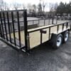 Premier-7x16-Landscape-Utility-Trailer-10K-GVW-Rear-Ramp-Gate-Mesh-Sides-2.jpg Premier 7 x 16 Landscape Utility Trailer – HD Ramp Gate