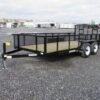 Premier-7x16-Landscape-Utility-Trailer-10K-GVW-Rear-Ramp-Gate-Mesh-Sides-4.jpg Premier 7 x 16 Landscape Utility Trailer – HD Ramp Gate