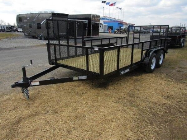 Premier-7x16-Landscape-Utility-Trailer-Mesh-Sides-ATV-Gate-2.jpg Premier 7 x 16 Landscape Utility Trailer – Mesh Sides & ATV Ramp