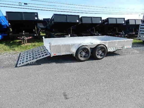 Sport Haven 7×14 Aluminum Utility Trailer – Deluxe Package