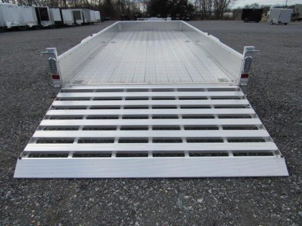 Sport Haven 7×18 Aluminum Landscape Trailer: Heavy Duty Ramp
