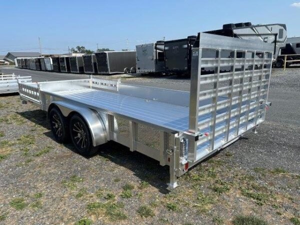 Sport Haven 7×18 Aluminum Utility Trailer – ATV Ramps