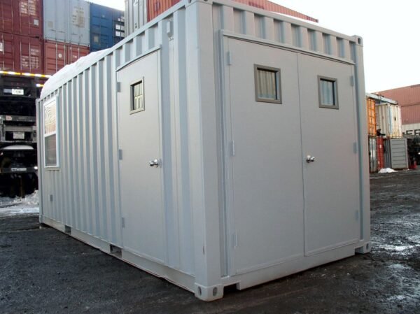 20ft Long Doubledoor Containers in 8’6′ High and 9’6″ High