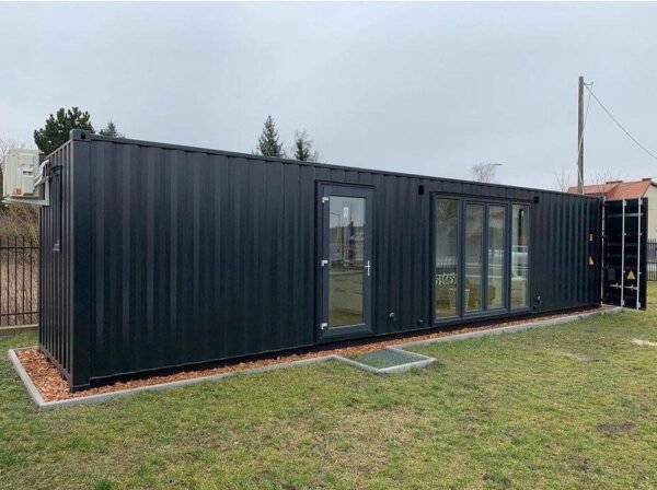 new-40hc-black-custom-container-home.jpg New 40HC Black Custom Container Home