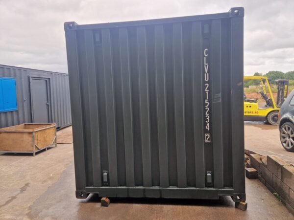 New 20Ft Shipping Container One Trip Green Easy Opening Door