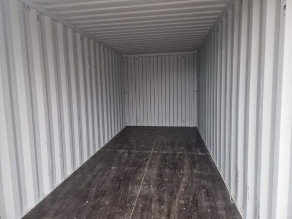 New 20Ft Shipping Container One Trip Green Easy Opening Door