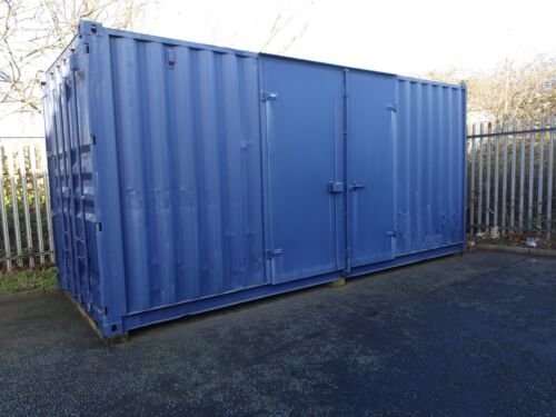 20Ft Shipping Container 20Ft x 8 5Ft With Additional Side 8Ft Panel Side Doors